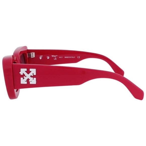 Off-White Carrara Grey Pilot Unisex Sunglasses OERI019 2507 50 OERI019 - Picture 4 of 6